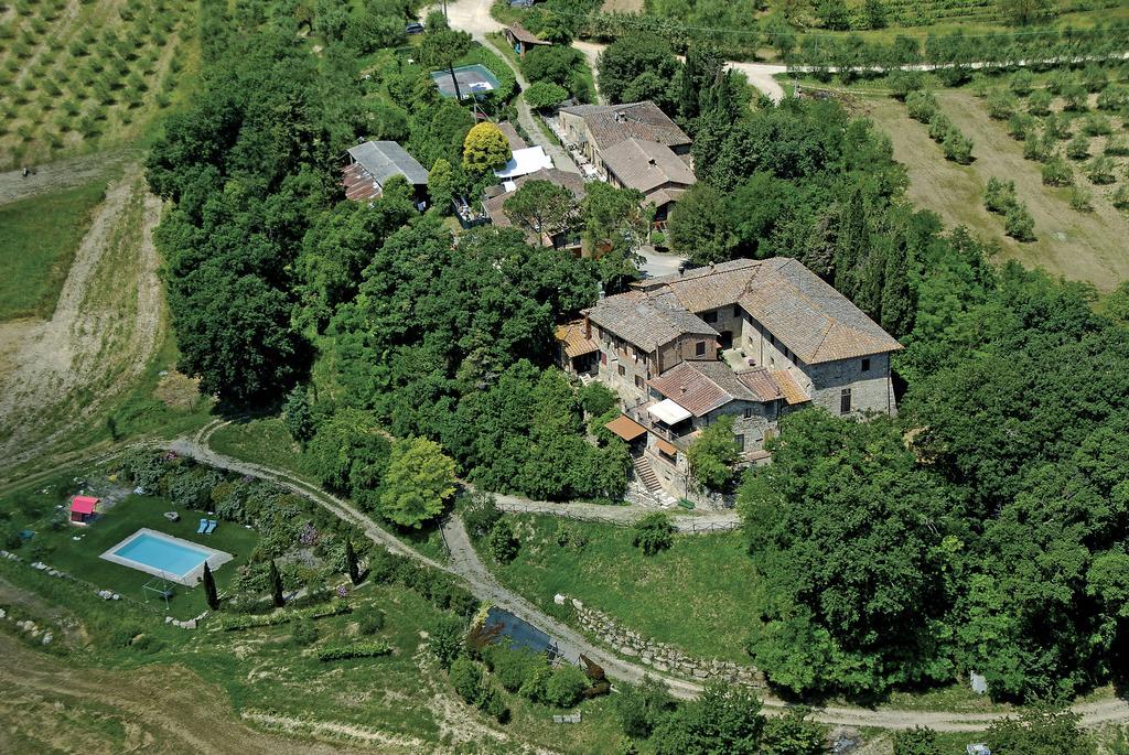 Вилла La Rocca Della Magione Монтериджиони Экстерьер фото